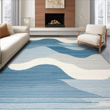 Whimsical Curved Jute Aesthetic(Blue)