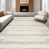Ultra Soft Area Rug, Non Slip, Stain Resistant, Washable Area Rugs for Living Room, Bedroom, Timeless Warm Beige Aesthetic(Beige)