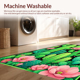 Trendy Rustic Cactus Motif(Green)