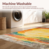 Artistic Abstract Round(Yellow)