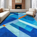 Stylish Transitional Wave Motif(Blue)