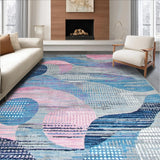 Bold Dynamic Multi Hued Composition(Blue)