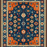 Sophisticated Vintage Checkerboard Theme(Blue)
