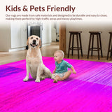 Whimsical Pastel Rainbow Motif(Pink)