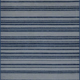 Elegant Minimalist Linear Stripes(Blue)