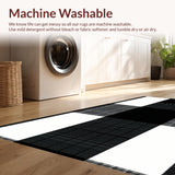 Elegant Monochrome Striped Design(Black)