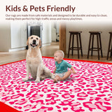Vibrant Whimsical Leopard Design(Pink)