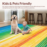 Cheerful Bright Striped Design(Blue)