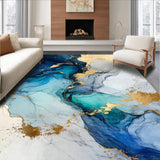 Luxurious Gold and Gray Fusion(Blue)