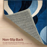 Dynamic Blue Tones Shag Appeal(Blue)