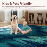 Nature Inspired Teal Forest Theme(Blue)