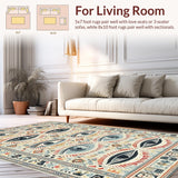 Vibrant Modern Abstract(Beige)