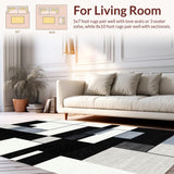 Contemporary Minimalist Lattice Design(Black)