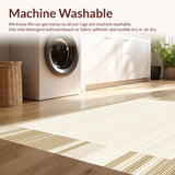 Creamy Tan with Subtle Linear Texture and Solid Warm Shade(Beige)