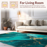 Glistening Gold Crack Artistry(Blue)