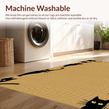 Cozy Black Cat Aesthetic(Beige)