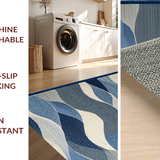Whimsical Curvy Jute Arrangement(Blue)