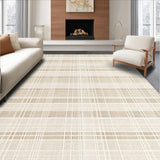 Beige Textured Chevron(Beige)
