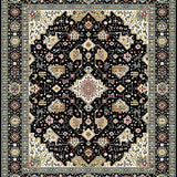 Elegant Rustic Diamond Trellis Design(Black)