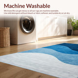 Artful Ombre Cloud Design(Blue)