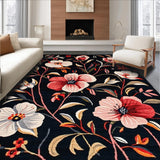Luxurious Dark Floral Composition(Black)