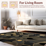 Sleek Minimalist Textured Accent(Black)