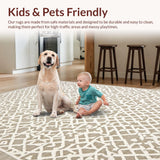 Warm Cozy Trellis Style(Beige)