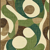 Chic Fluid Line Artistry(Green)