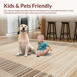 Elegant Textured Waffle Weave(Beige)