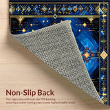 Blue Tones Welcome Mat(Blue)