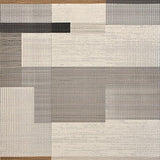Ultra Soft Area Rug, Non Slip, Stain Resistant, Washable Area Rugs for Living Room, Bedroom, Charming Handwoven Earthy Style(Gray)