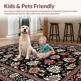 Rustic Distressed Geometric Design(Black)