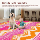 Eclectic Vintage Abstract Design(Pink)