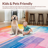 Fluid Hued Linear Motif(Pink)