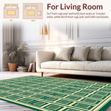 Trendy Vibrant Lattice Design(Green)