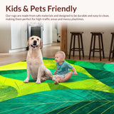 Bright Cheerful Shag Design(Green)