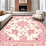 Artistic Round Nature Inspired Design(Ivory)