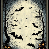 Gothic Black Bat Aesthetic(Black)