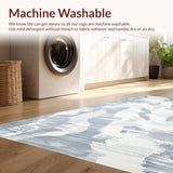 Contemporary Fuzzy Layered Stripes(Gray)