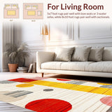 Contemporary Linear Patterned Appeal(Red)