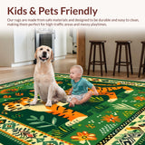 Lush Exotic Wildlife Imagery(Green)