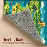 Interactive Prehistoric Landscape Motif(Green)