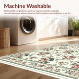 Floral Rose Runner(Ivory)