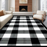 Artful Black and White Checkerboard(Black)