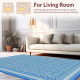 Charming Vintage Waves(Blue)