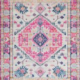 Geometric Blush Design with Vintage Appeal(Pink)