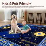 Cozy Earth Tones Protection Mat(Blue)
