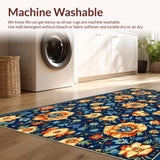 Ornate Floral Geometric Fusion(Blue)