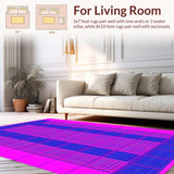 Funky Retro Circular Color Burst(Pink)