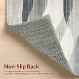 Chic Distressed Abstract Swirl Design(Gray)